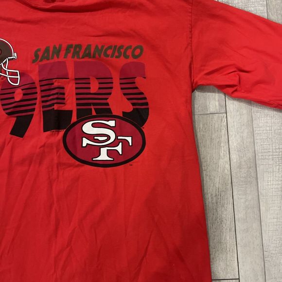 Rare Vtg 90’s Cliff Engle San Francisco 49ers Shirt Men Sz 3XL Barely Worn purdy - Picture 6 of 8